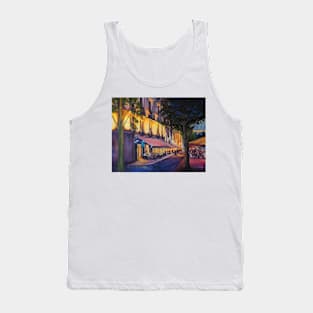 Evening in the Square, Montpellier Tank Top